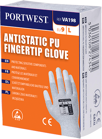 va198 Vending PU Fingertip Glove - BRANIO