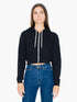 WOMEN'S FLEX FLEECE CROPPED ZIP HOODED SWEATSHIRT - BRANIO