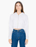 WOMEN'S FLEX FLEECE CROPPED ZIP HOODED SWEATSHIRT - BRANIO