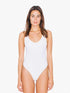 WOMEN'S COTTON SPANDEX JERSEY TANK THONG BODYSUIT - BRANIO