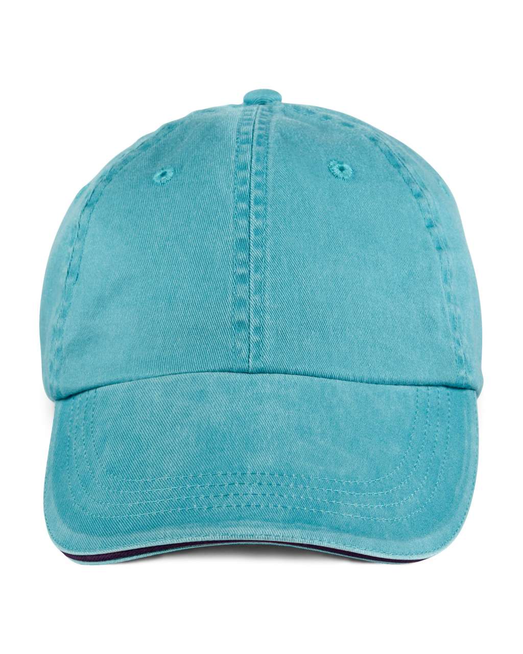 SOLID LOW-PROFILE SANDWICH TRIM TWILL CAP