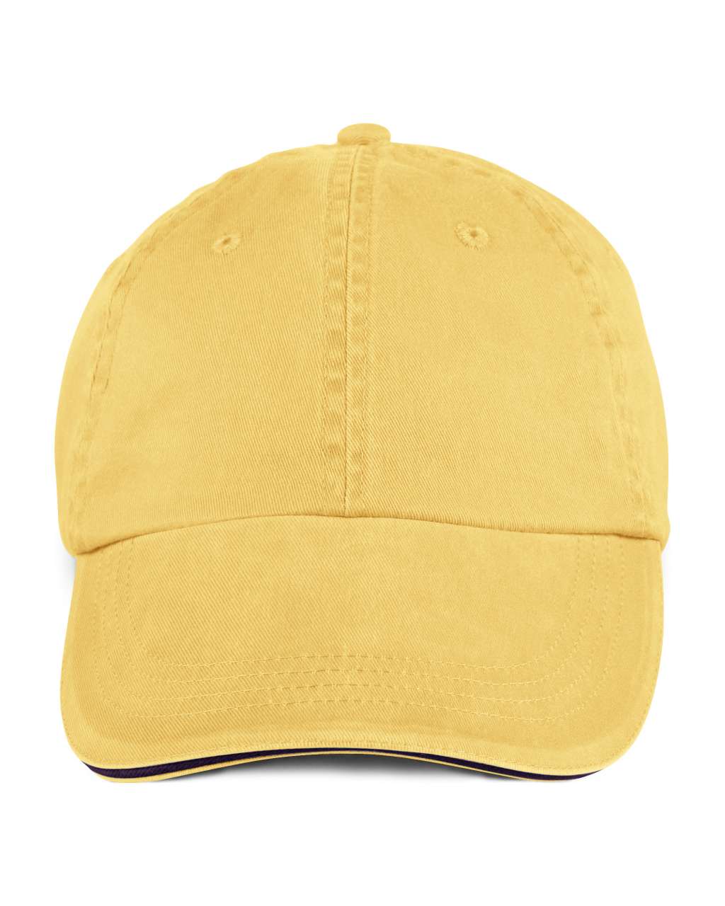 SOLID LOW-PROFILE SANDWICH TRIM TWILL CAP