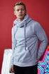 CROSS NECK HOODIE - BRANIO