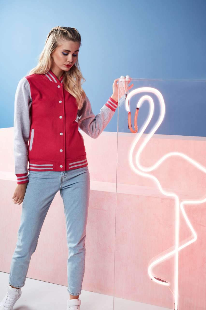 GIRLIE VARSITY JACKET - BRANIO