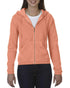 LADIES' FULL ZIP HOODED SWEATSHIRT - BRANIO