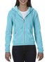 LADIES' FULL ZIP HOODED SWEATSHIRT - BRANIO