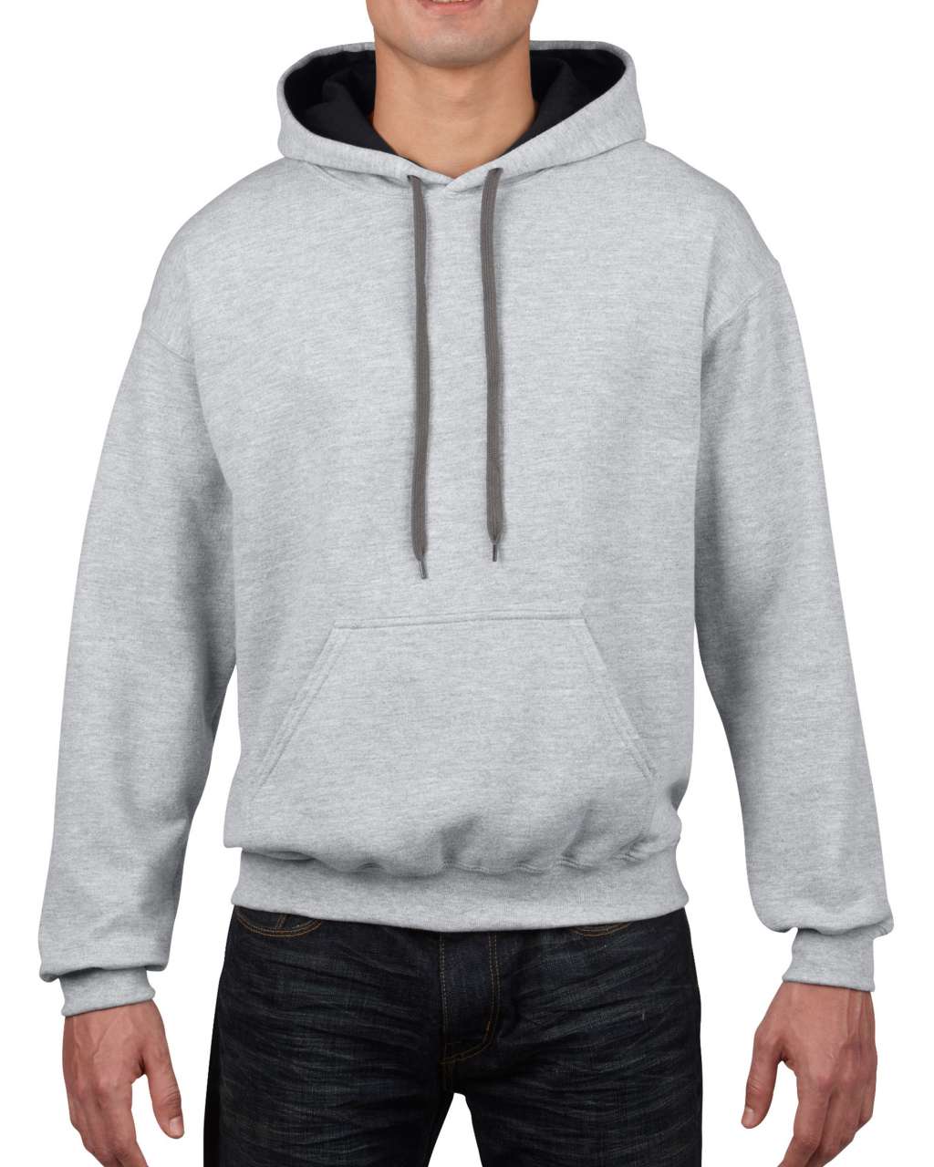 HEAVY BLEND™ ADULT CONTRAST HOODED SWEATSHIRT