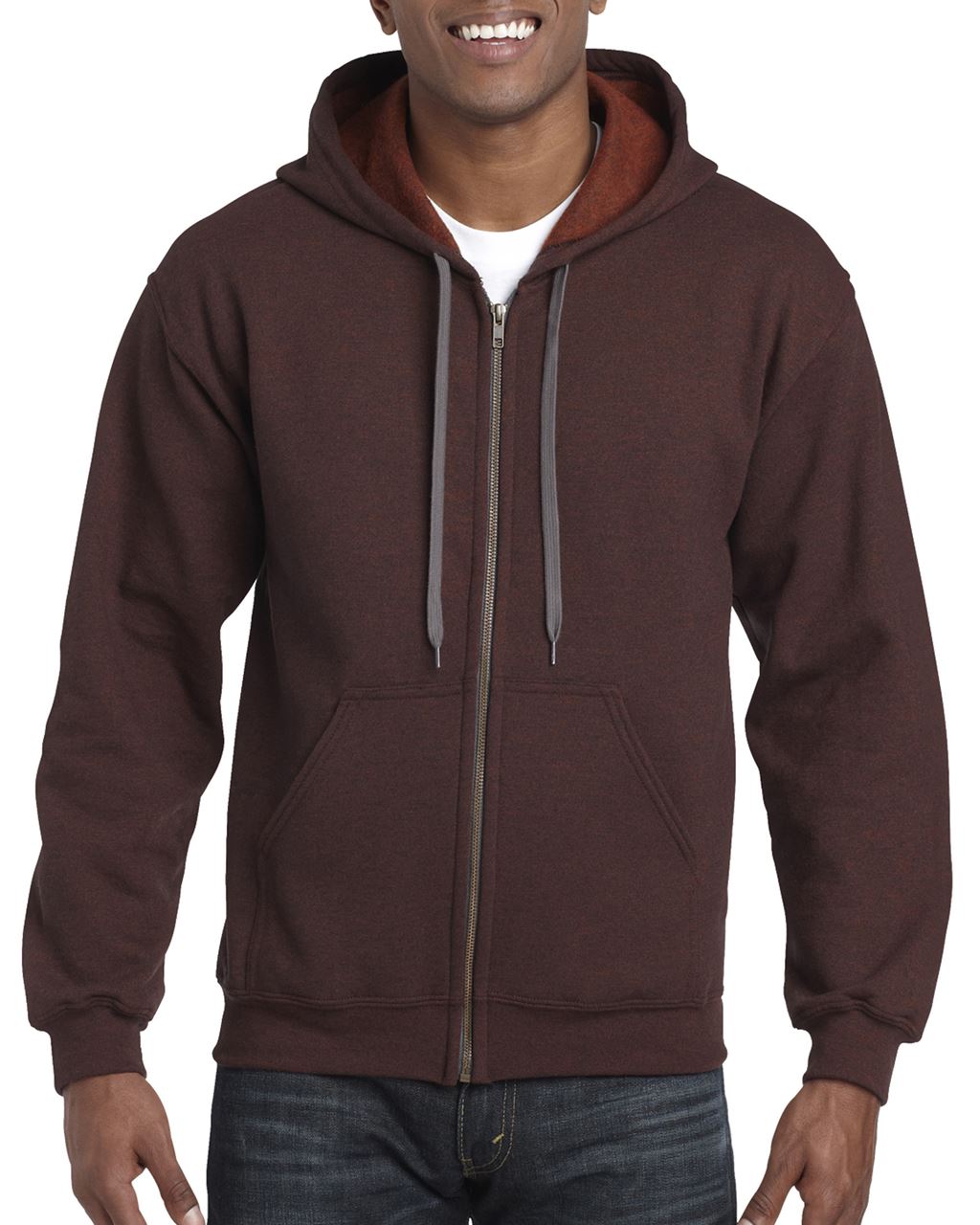 HEAVY BLEND™ VINTAGE CLASSIC ADULT FULL ZIP HOODED SWEATSHIRT
