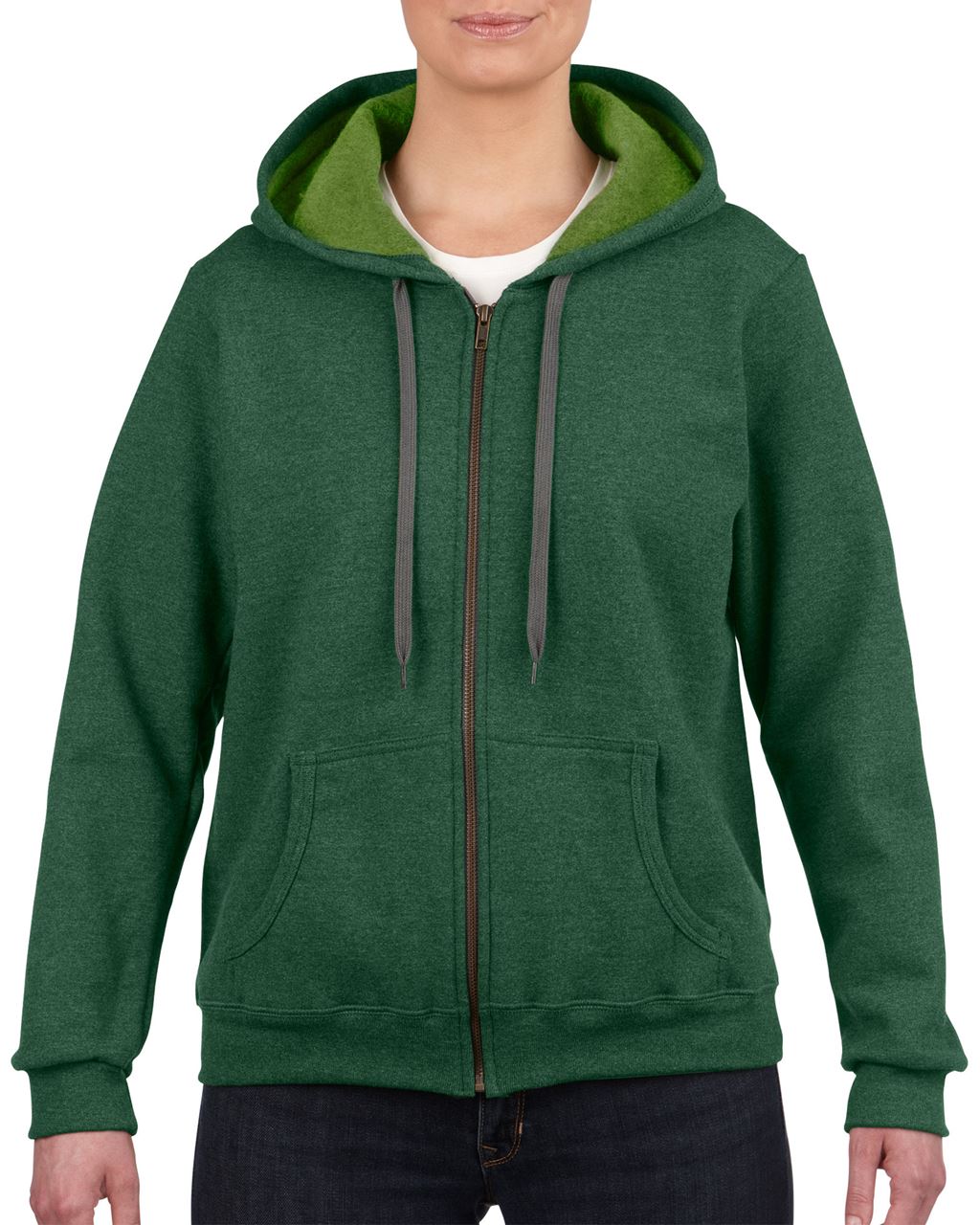 HEAVY BLEND™ LADIES' VINTAGE CLASSIC ADULT FULL ZIP HOODED SWEATSHIRT
