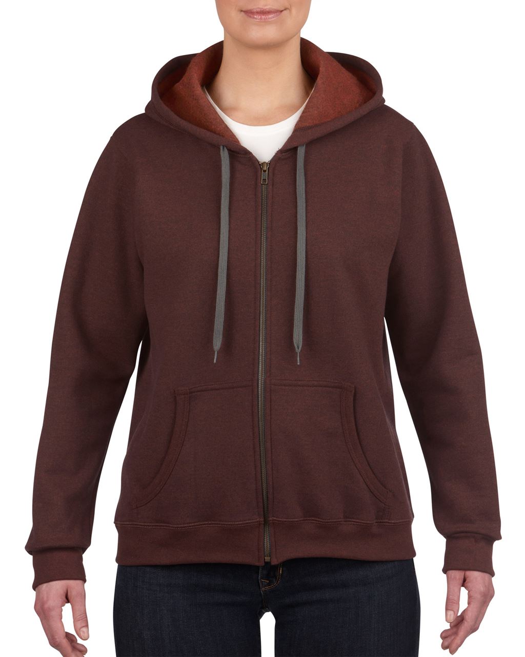 HEAVY BLEND™ LADIES' VINTAGE CLASSIC ADULT FULL ZIP HOODED SWEATSHIRT