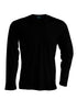 MEN'S LONG SLEEVE V-NECK T-SHIRT