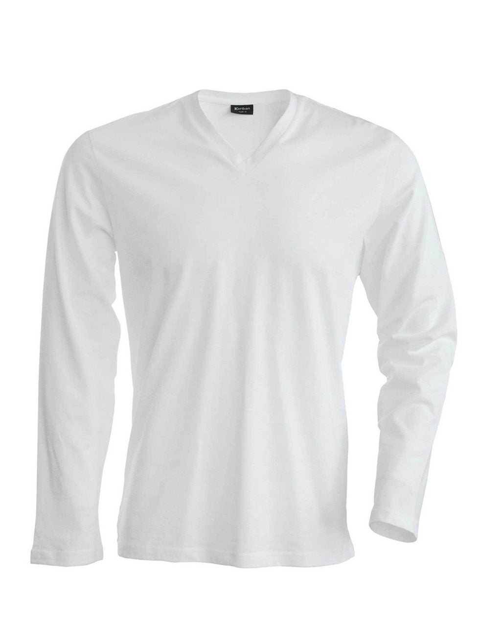 MEN'S LONG SLEEVE V-NECK T-SHIRT