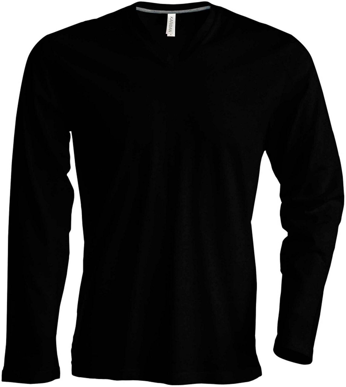 MEN’S LONG SLEEVE V-NECK T-SHIRT