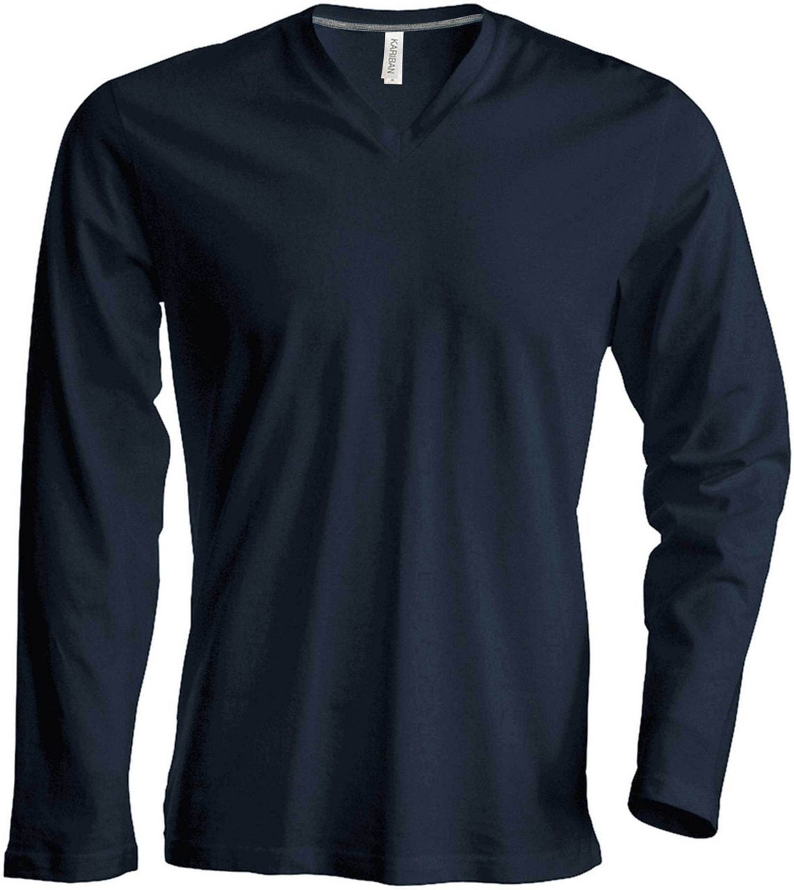 MEN’S LONG SLEEVE V-NECK T-SHIRT