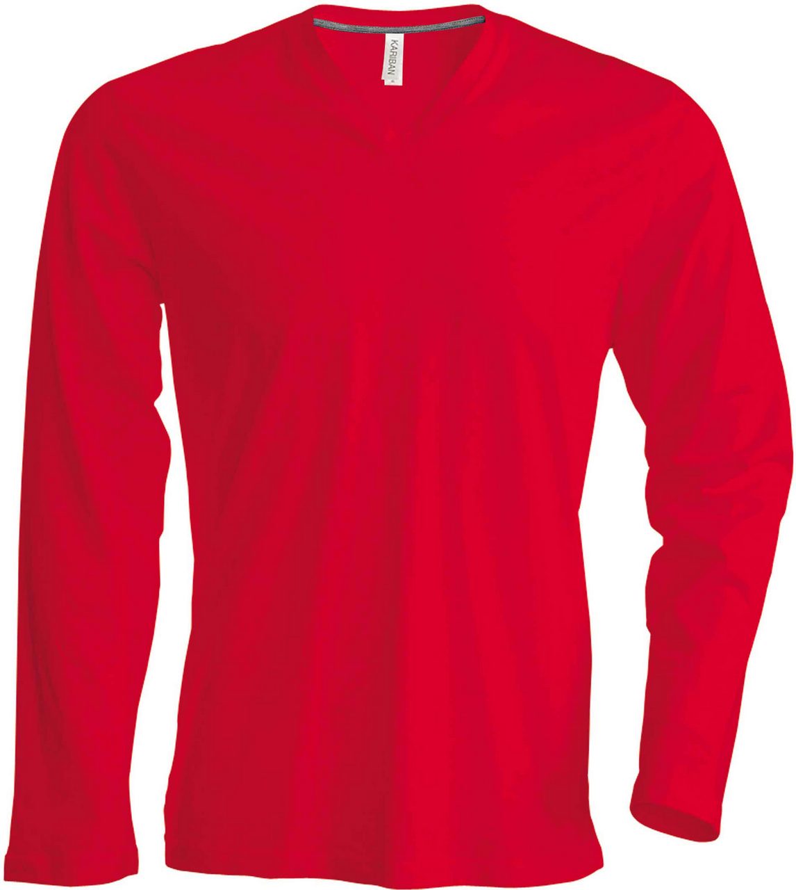 MEN’S LONG SLEEVE V-NECK T-SHIRT