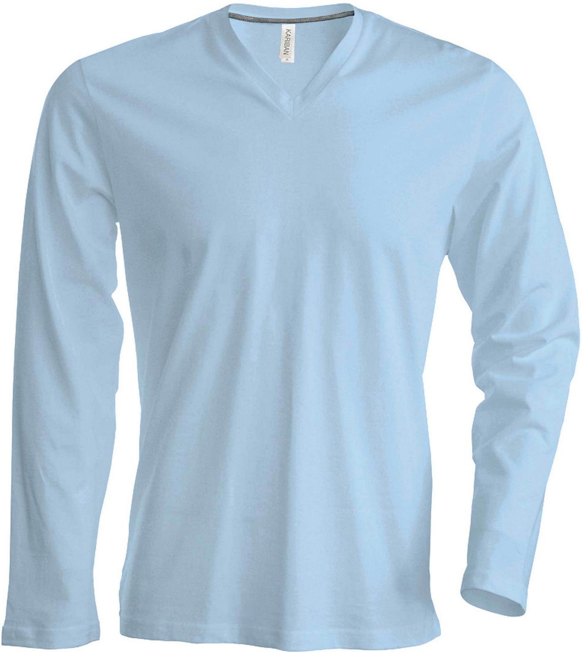 MEN’S LONG SLEEVE V-NECK T-SHIRT