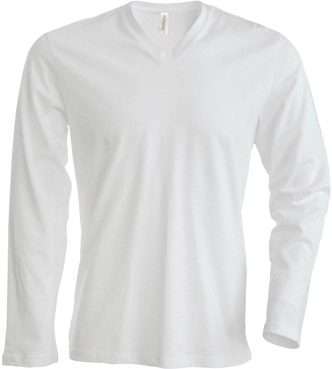 MEN’S LONG SLEEVE V-NECK T-SHIRT