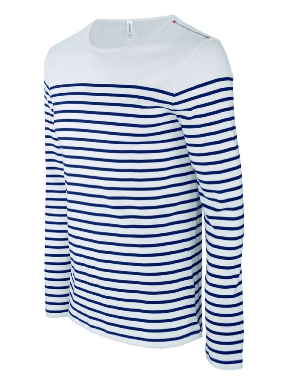 MEN’S LONG-SLEEVED BRETON STRIPE TOP