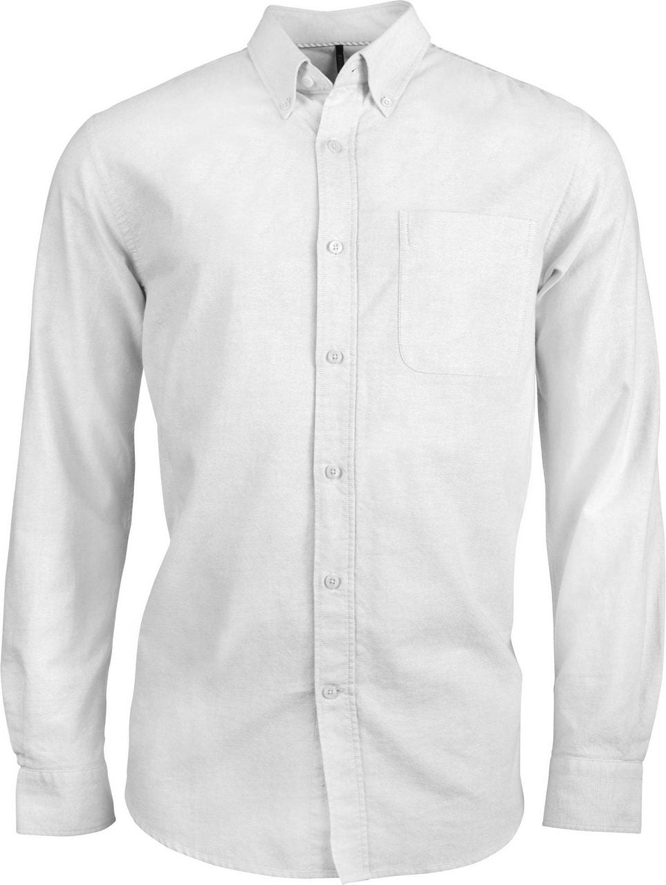 LONG-SLEEVED WASHED OXFORD COTTON SHIRT