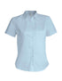 LADIES' SHORT-SLEEVED COTTON/ELASTANE SHIRT