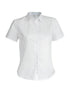 LADIES' SHORT-SLEEVED COTTON/ELASTANE SHIRT