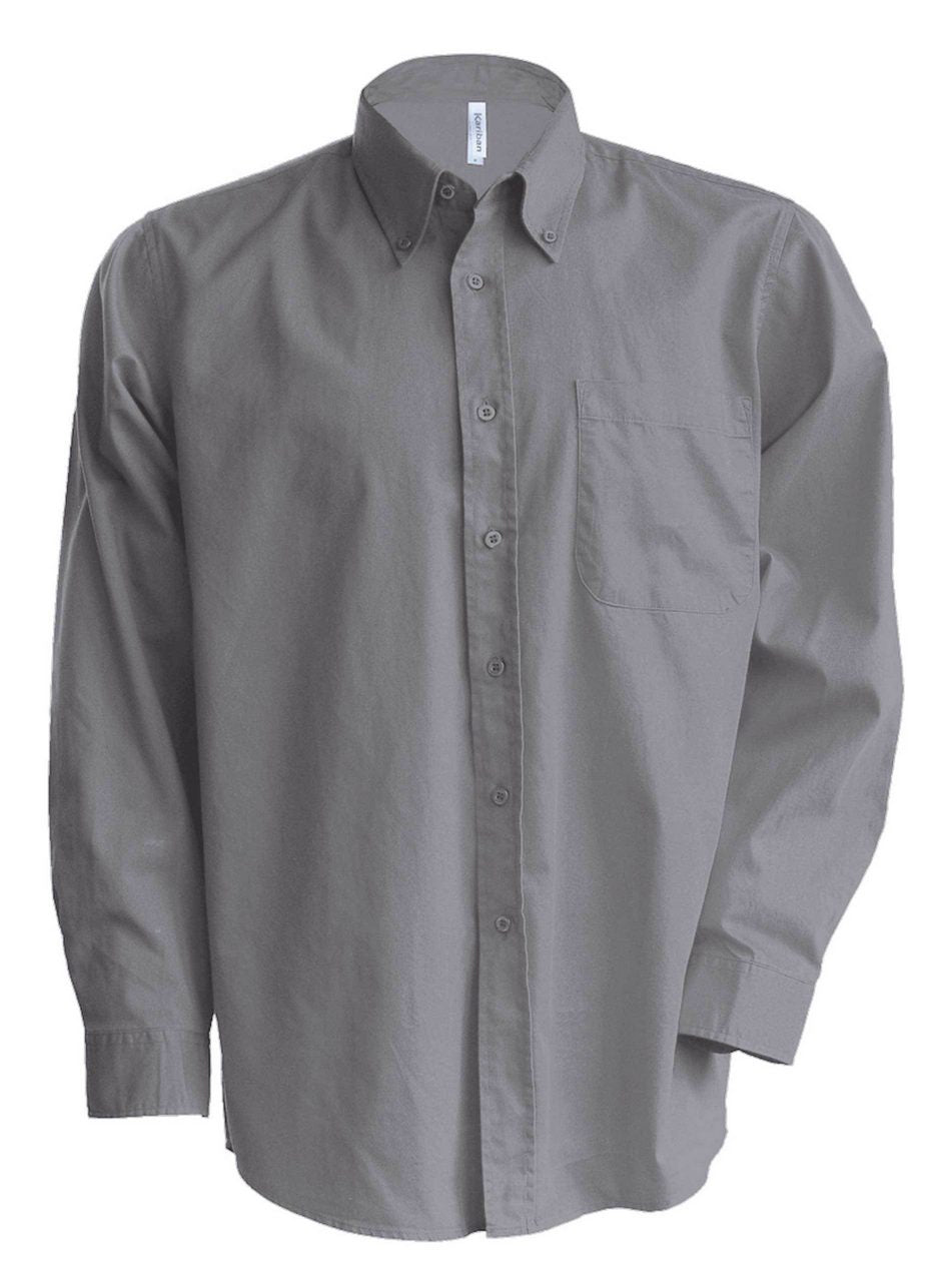 MEN'S LONG-SLEEVED OXFORD SHIRT