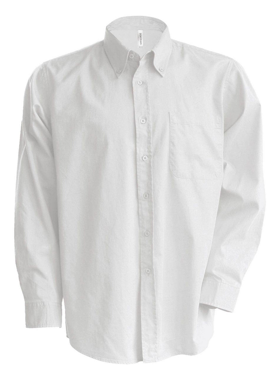 MEN'S LONG-SLEEVED OXFORD SHIRT