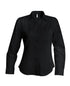 LADIES' LONG-SLEEVED COTTON POPLIN SHIRT