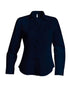 LADIES' LONG-SLEEVED COTTON POPLIN SHIRT