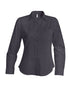 LADIES' LONG-SLEEVED COTTON POPLIN SHIRT