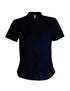 LADIES' SHORT-SLEEVED COTTON POPLIN SHIRT