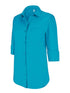 LADIES' 3/4 SLEEVED SHIRT