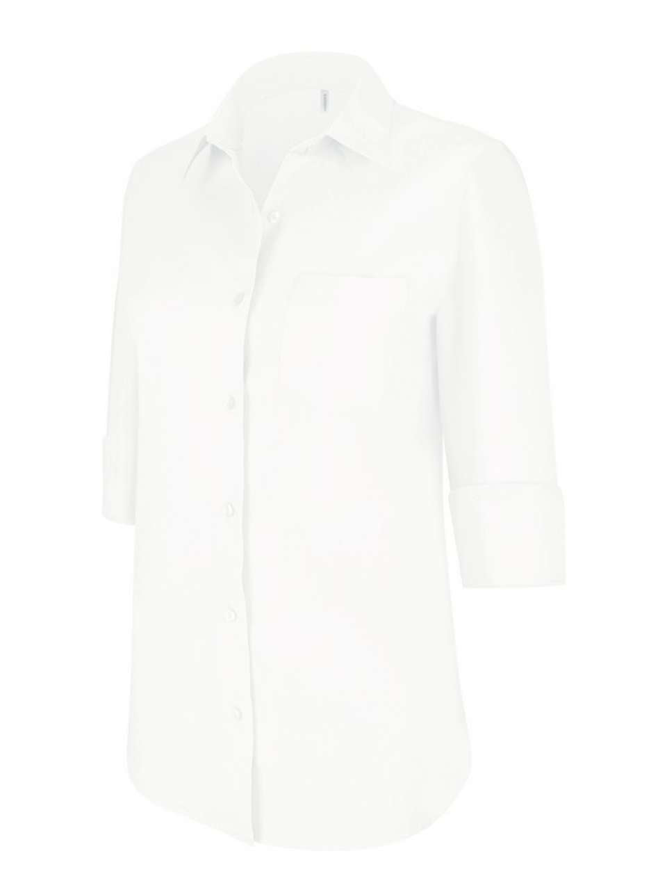 LADIES' 3/4 SLEEVED SHIRT
