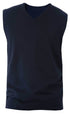 MEN'S SLEEVELESS V-NECK JUMPER