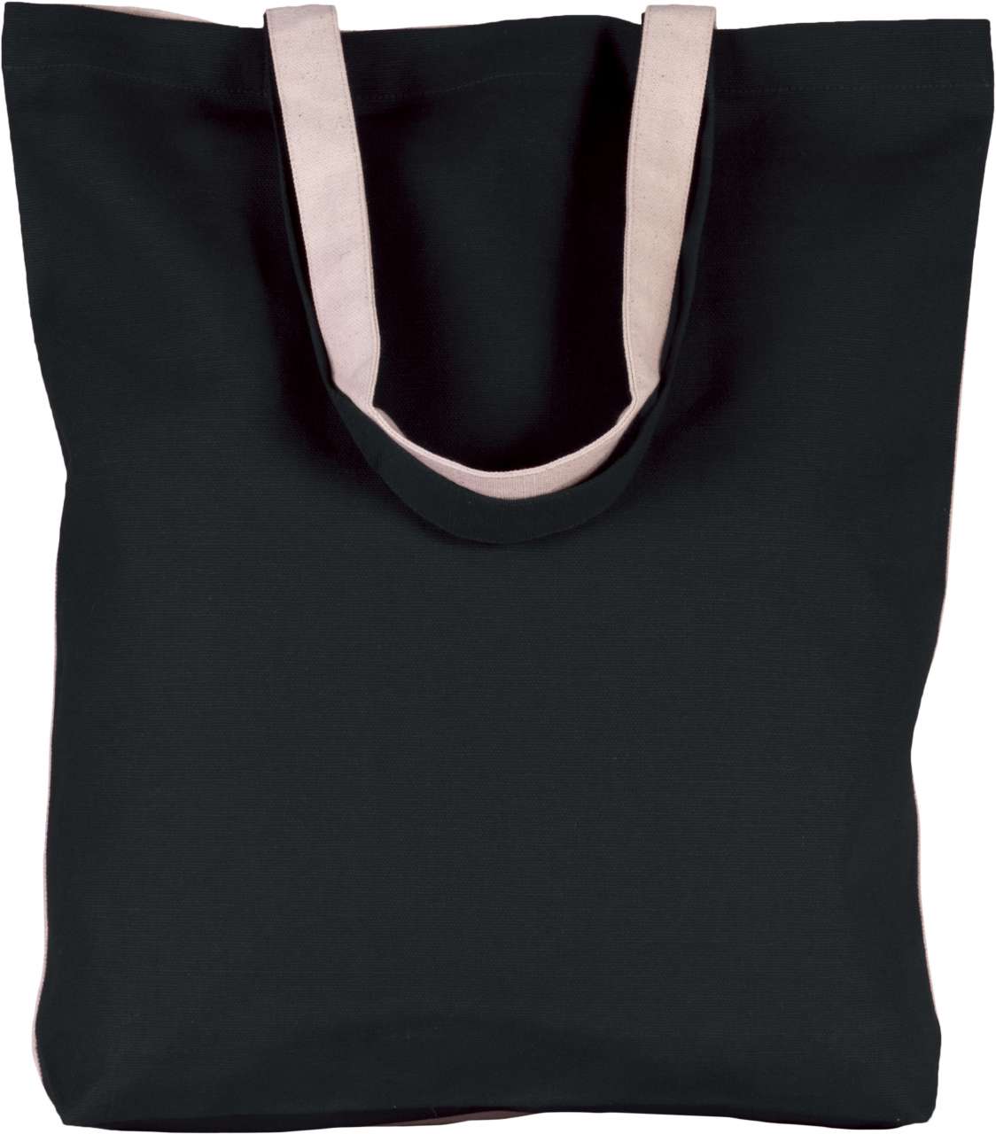 TWO-TONE COTTON TOTE BAG