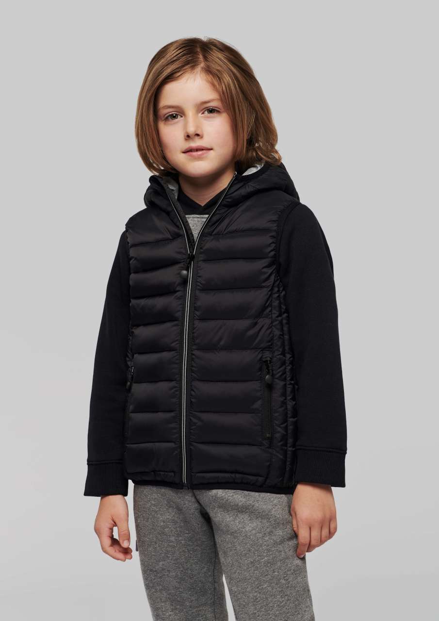 KID'S HOODED BODYWARMER