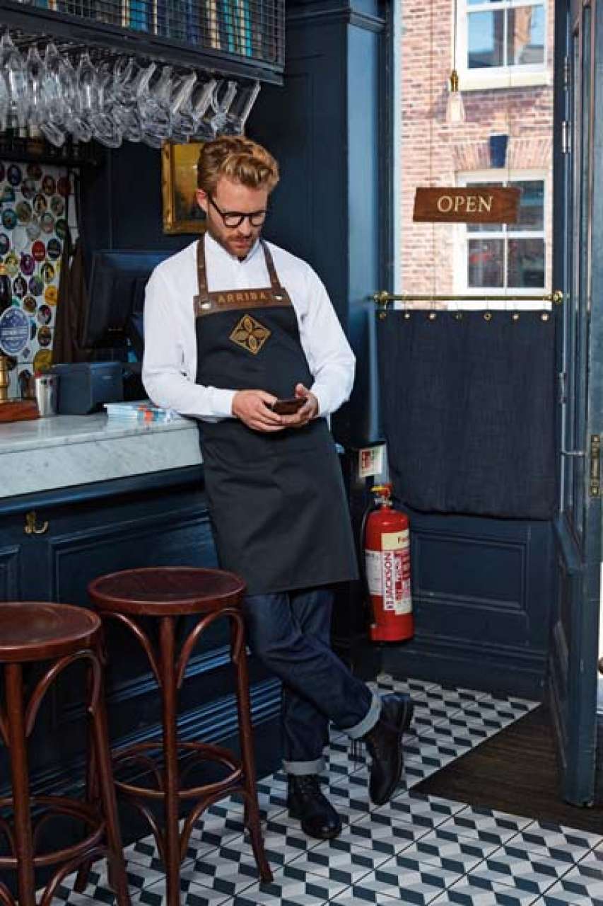 Sort cafenea/bar cu insertii imitatie piele BPR123