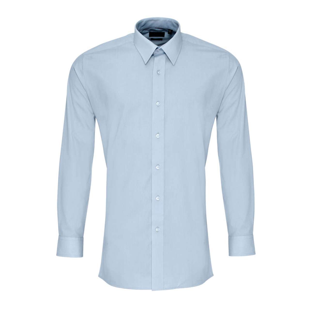 MEN’S LONG SLEEVE FITTED POPLIN SHIRT