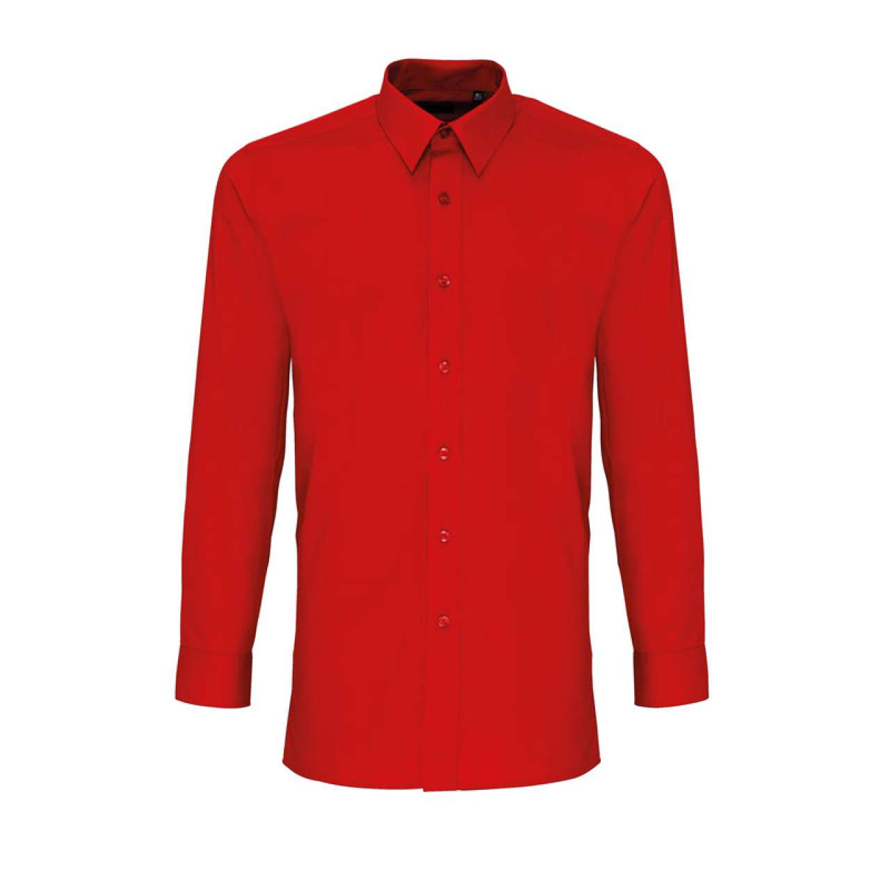 MEN’S LONG SLEEVE FITTED POPLIN SHIRT