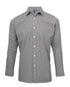 MEN’S LONG SLEEVE GINGHAM MICROCHECK SHIRT