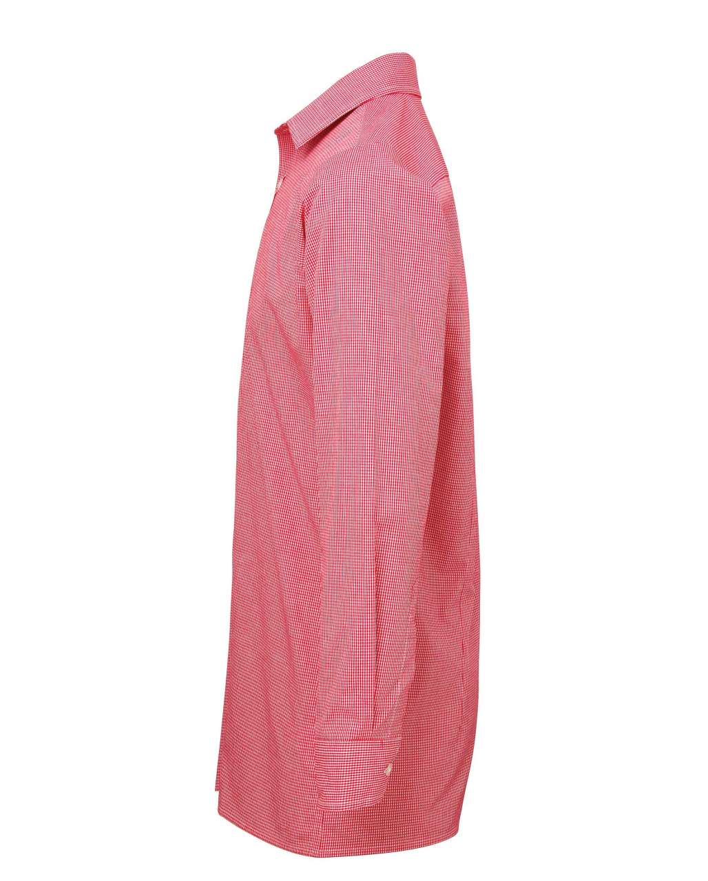 MEN’S LONG SLEEVE GINGHAM MICROCHECK SHIRT