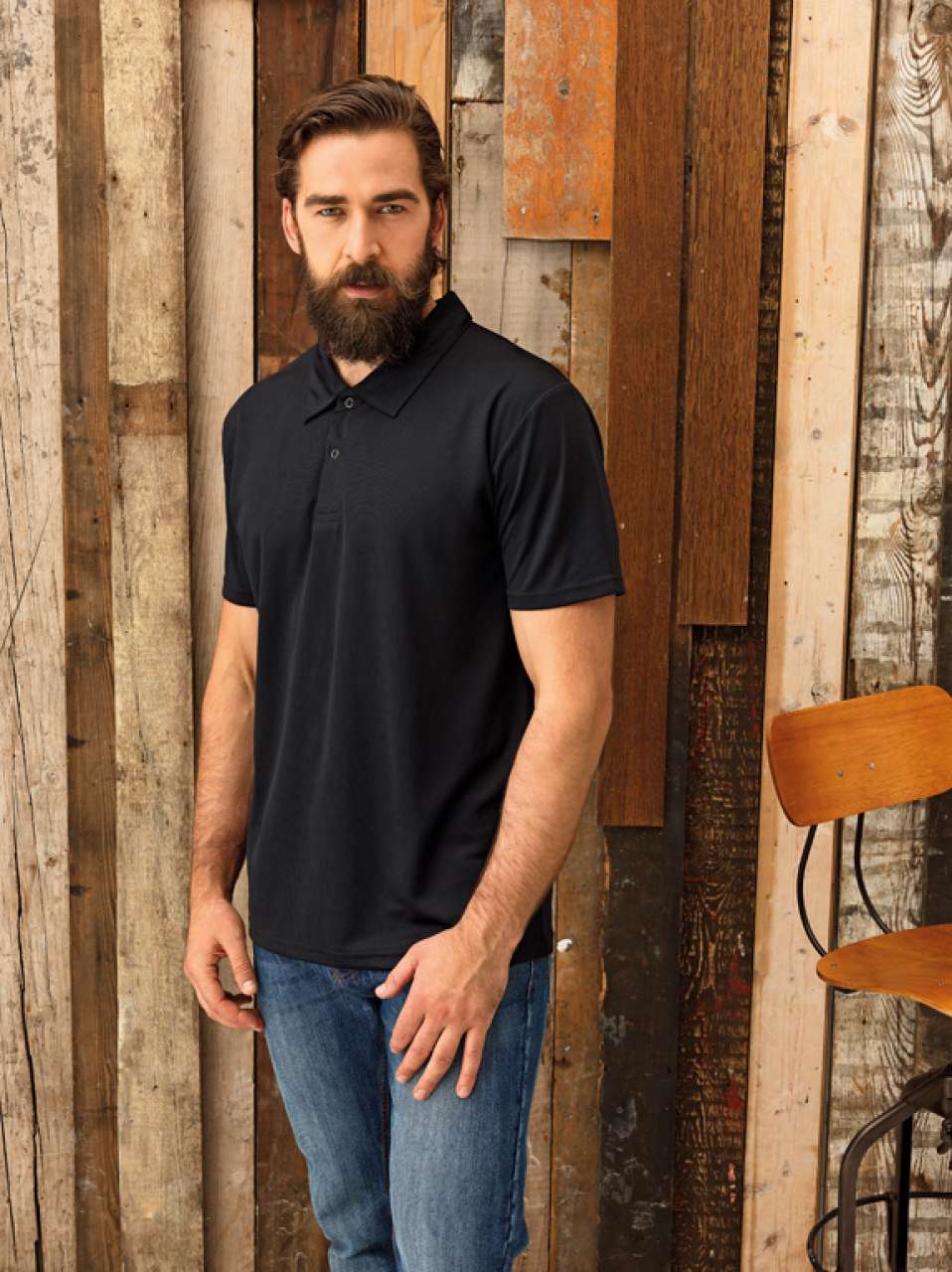 COOLCHECKER STUDDED POLO