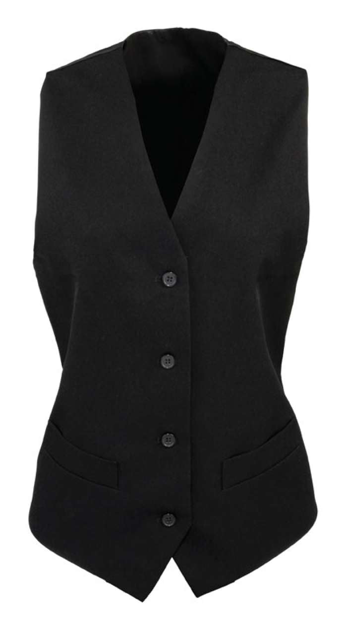 LADIES’ LINED POLYESTER WAISTCOAT