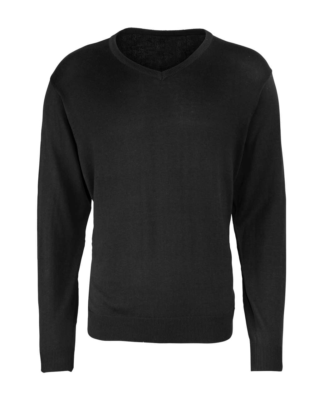 MEN'S V-NECK KNITTED SWEATER
