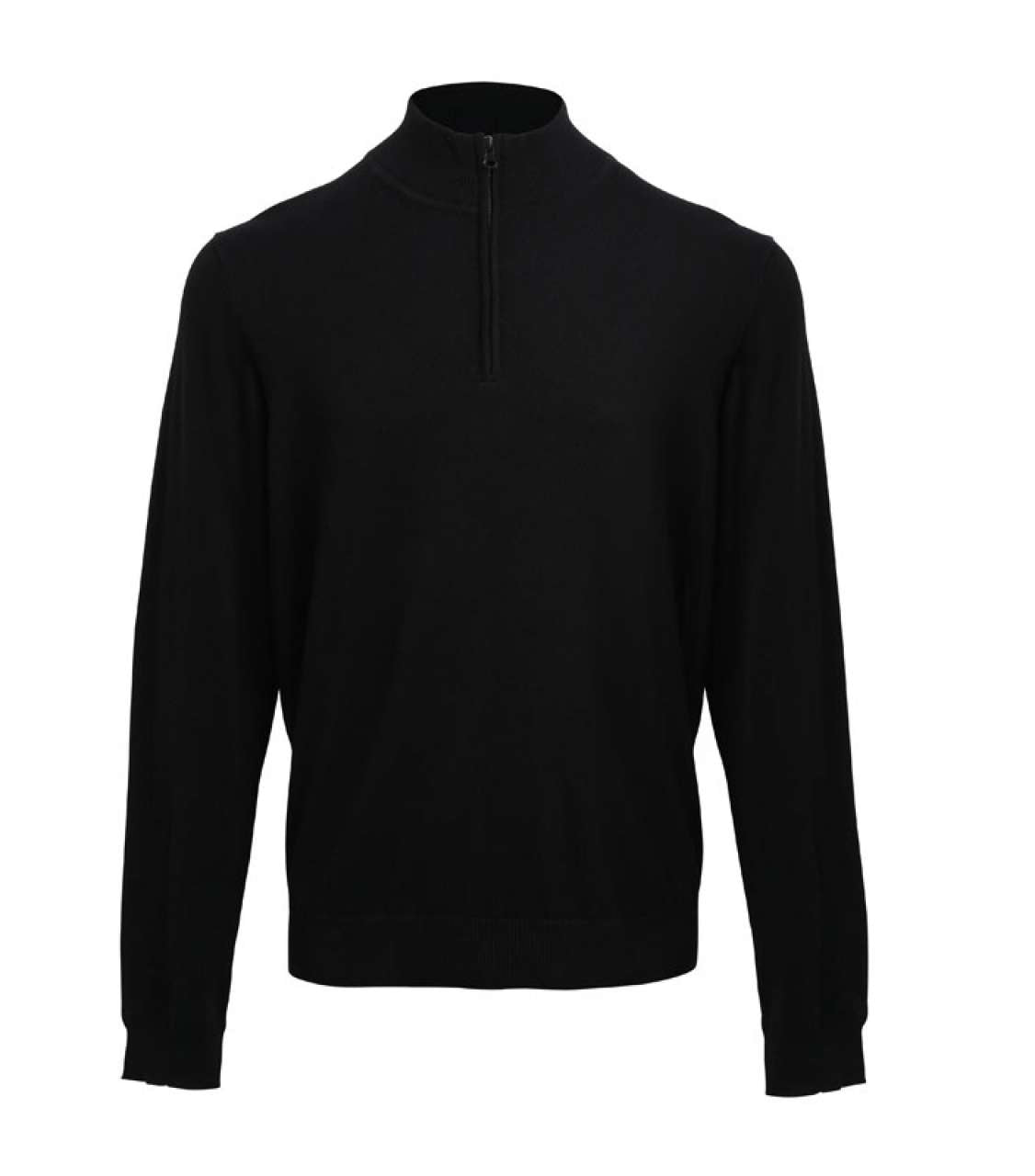 MEN'S 1/4 ZIP KNITTED SWEATER