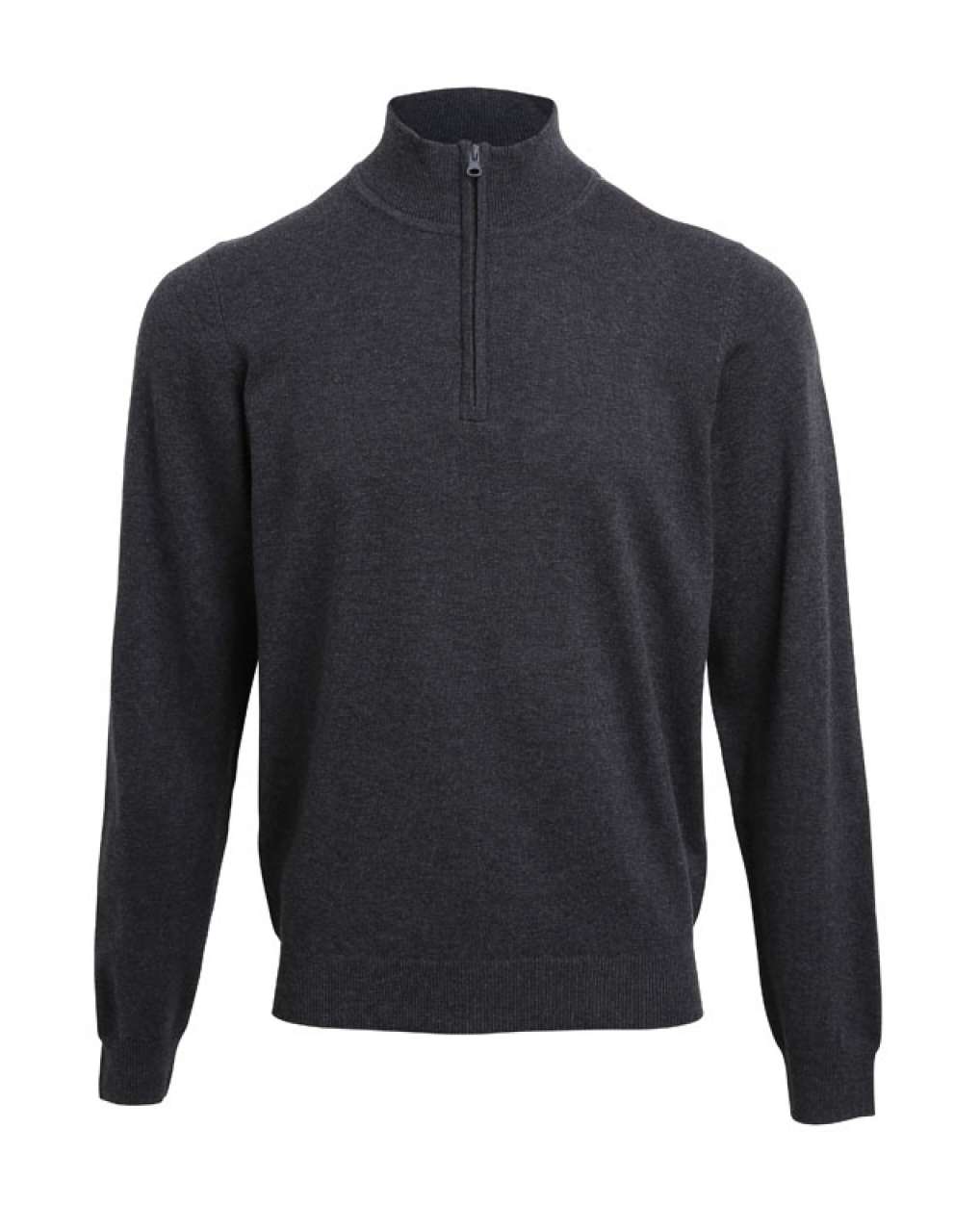 MEN'S 1/4 ZIP KNITTED SWEATER