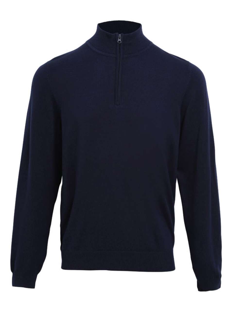MEN'S 1/4 ZIP KNITTED SWEATER