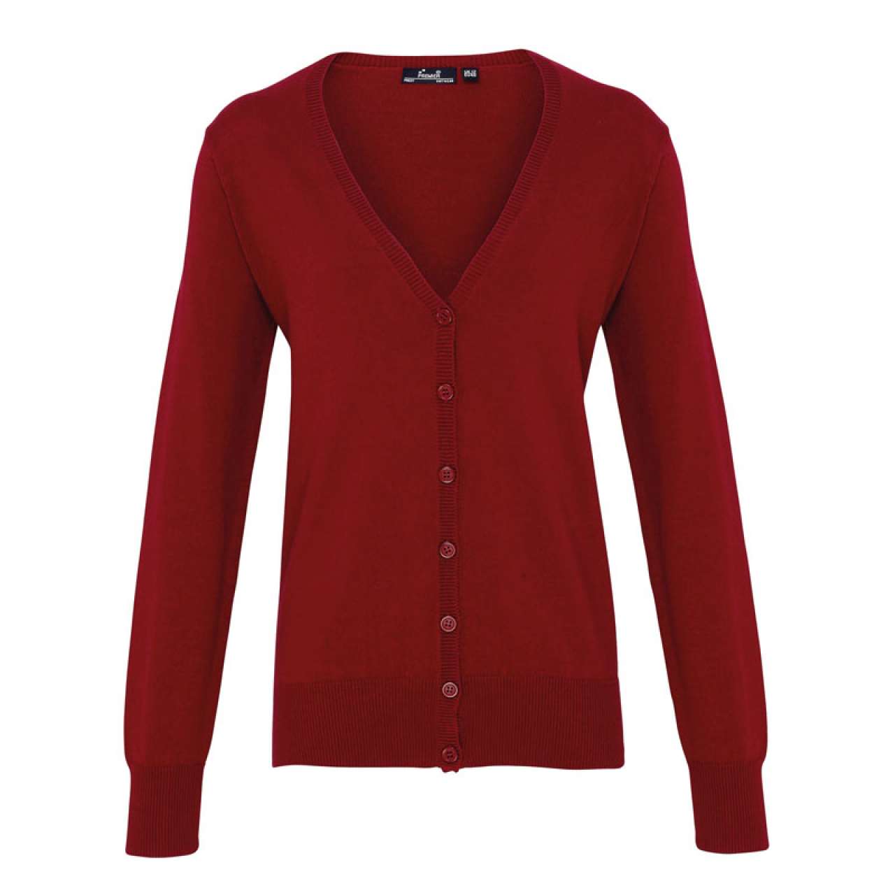 LADIES’ BUTTON THROUGH KNITTED CARDIGAN