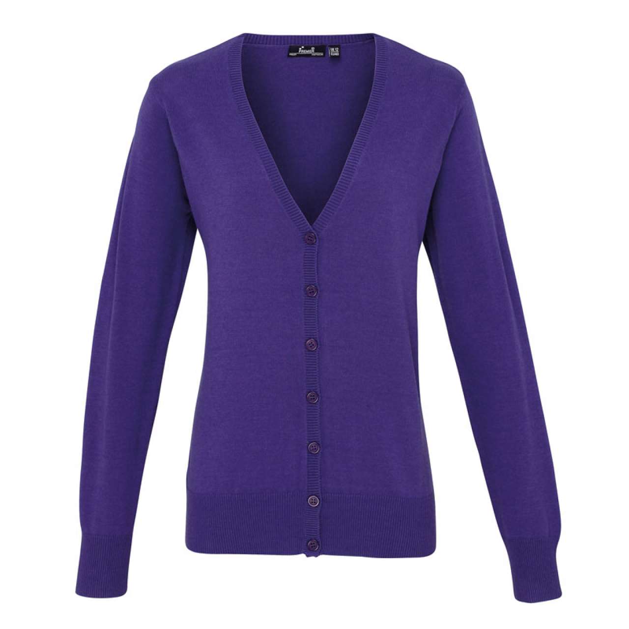LADIES’ BUTTON THROUGH KNITTED CARDIGAN
