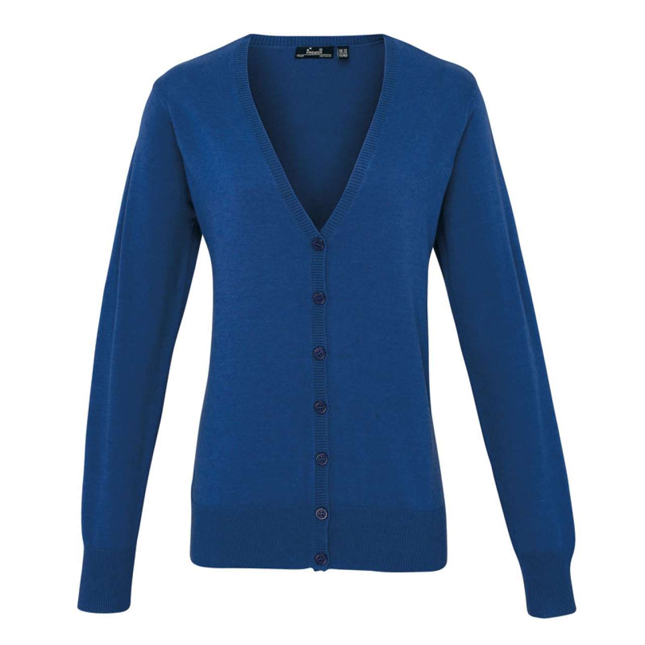 LADIES’ BUTTON THROUGH KNITTED CARDIGAN